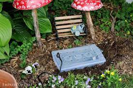 Make A Miniature Fairy Garden Fountain