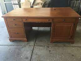 You have searched for broyhill office desk and this page displays the closest product matches we have for broyhill office desk to buy online. Broyhill Desk Solid Wood Light Wear On Top 6ft Long 3ft Deep 30 1 2in Tall Ebay
