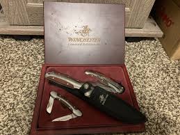 Here we have a winchester limited edition 2008 knife set with collectors box. 2008 Winchester Knife Set Nex Tech Classifieds