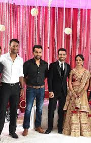 Reportedly, their family members got an inkling that they might have developed feelings for each. Ojha And Rohit At Ajinkya Rahane Wedding Reception Veethi Rakul Preet Singh Saree Wedding Reception Blouse Design Models