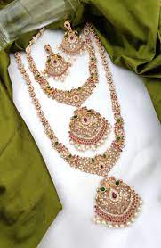 south indian imitation bridal jewellery set