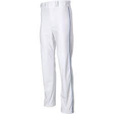 A4 Mens Pro Style Piped Baggy Baseball Pants