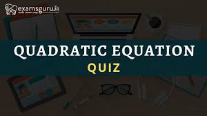 quadratic equation questions for sbi po