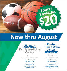 The goal of sports physicals is to evaluate an athlete's general in a hurry? Las Cruces Sports Physicals