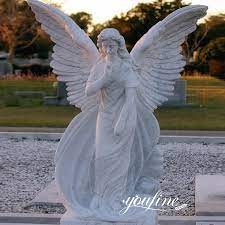 Stone Garden Angel Statues