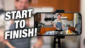 how to make cooking videos on a phone