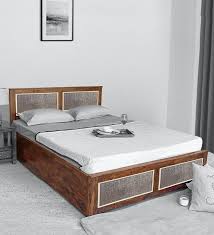 covelo queen size bed with storage