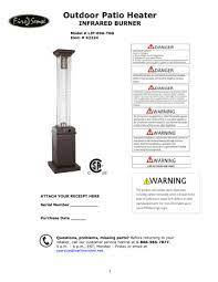 Firesense 62224 Gas Patio Heater