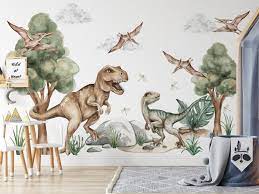 Dinosaurs Wall Stickers For Kids Dino T