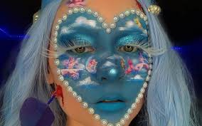 halloween makeup looks on trendy art