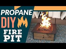 Diy Propane Fire Pit Step By
