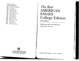 american essays college edition 