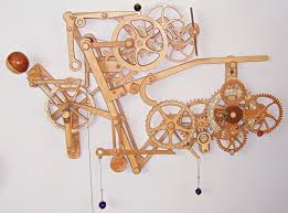 wooden gear clock plans from hawaii by