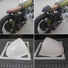 cafe racer removable seat cowl hump