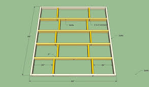 platform bed frame plans