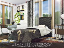 sims 4 grunge bedroom cc