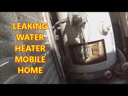 mobile home water heater installation