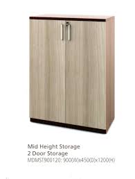 mid height storage 2 doors merit