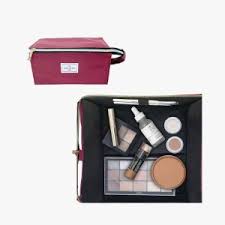 2 tier makeup artist train case