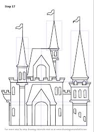 how to draw a castle for kids castles