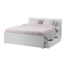 brusali bed frame with 2 boxes