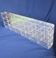 18 Slot Acrylic Wall Display Case With