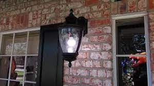 Home decorators collection products are warranted to the original consumer purchaser to be free of defects in materials or. Review Home Decorators Collection Wilkerson Black Outdoor Wall Lantern Youtube