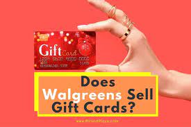 does walgreens sell gift cards all