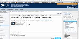 How to upload a video to canvas. Canvas Upload A Video File Youtube