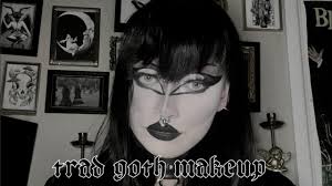 trad goth makeup tutorial you
