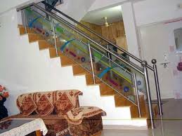 Stainless Steel Glass Railing 01 At