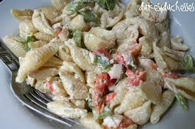 easy crab pasta salad recipe dukes