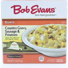 bob evans brunch bowls country gravy