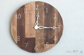 Diy Wood Clock Using Scrap Plywood