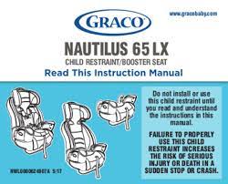 User Manual Graco Nautilus 65 Lx