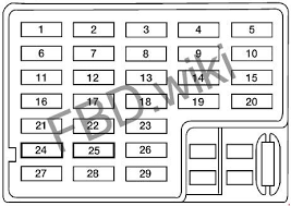 Instrument brightness control switch 23. 95 99 Nissan Sentra Fuse Box Diagram