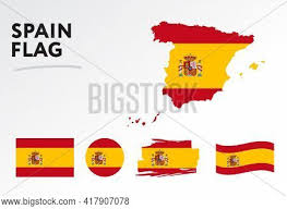 Free icons of the flag of spain in high quality. Various Designs Spain Vector Photo Free Trial Bigstock