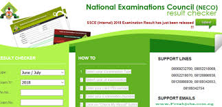 Which you must have gotten before writing click on submit. How To Check Your Neco Result