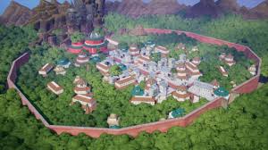 building leaf village from naruto in 4