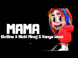 Mama serves as the fifth track to 6ix9ine's debut studio album, dummy boy, and is one of two appearances nicki minaj and kanye west make on the tracklist. Tekashi 6ix9ine Ft Nicki Minaj Kanye West Mama Lyrics Spanish Letra Youtube