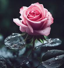 premium photo pink rose flower