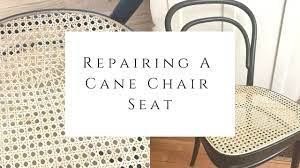 repairing a cane chair seat you