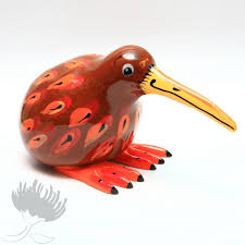 Hand Painted In Nz Ceramic Bird