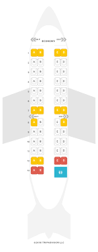 Seat Map Bombardier Crj100 200 Delta Air Lines Find The
