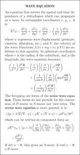 Wave Equation An Overview