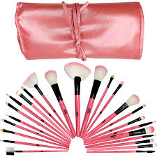 beautiliss makeup brush set with faux