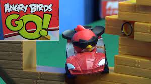 Angry Birds Go! Pirate Pig Attack Game Jenga Red Bird Minion Pig Family Fun  - YouTube