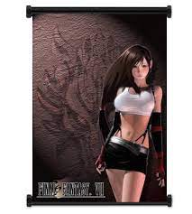 Amazon.com: Final Fantasy VII 7 Game Sexy Tifa Lockhart Fabric Wall Scroll  Poster (16