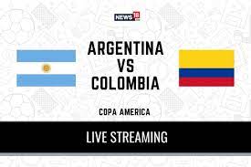 Copa America 2021 Argentina vs Colombia ...