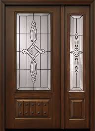 Fiberglass Exterior Doors Wooden Glass